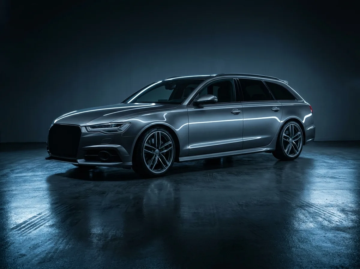Audi RS6 nach dreistufiger Politur